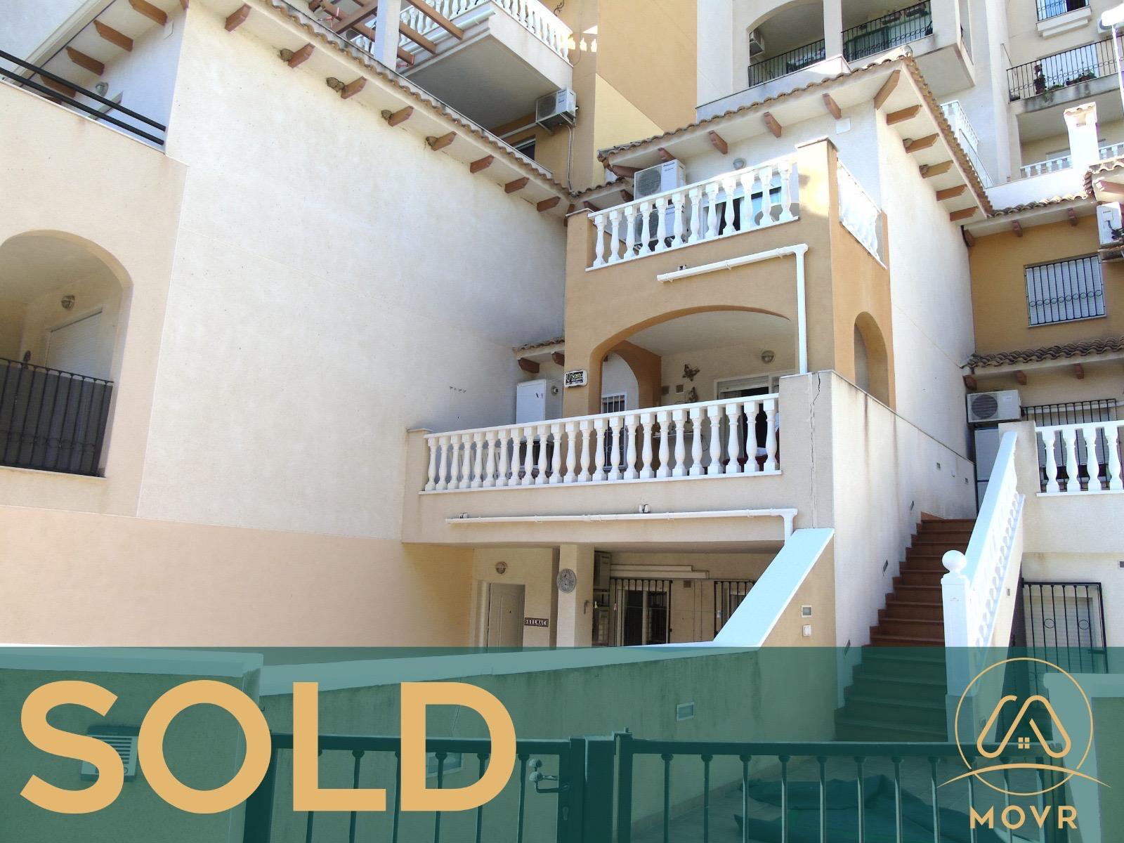 Top-floor apartment with balcony previously sold by MOVR in Orihuela Costa