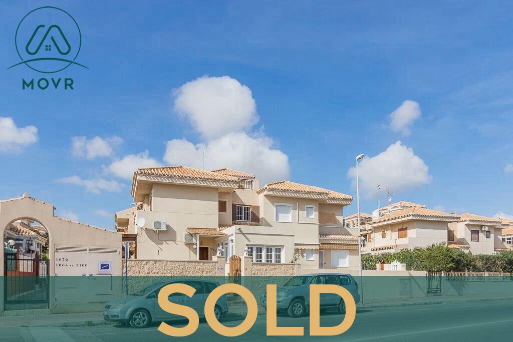 Corner villa on a quiet residential street previously sold by MOVR in Orihuela Costa