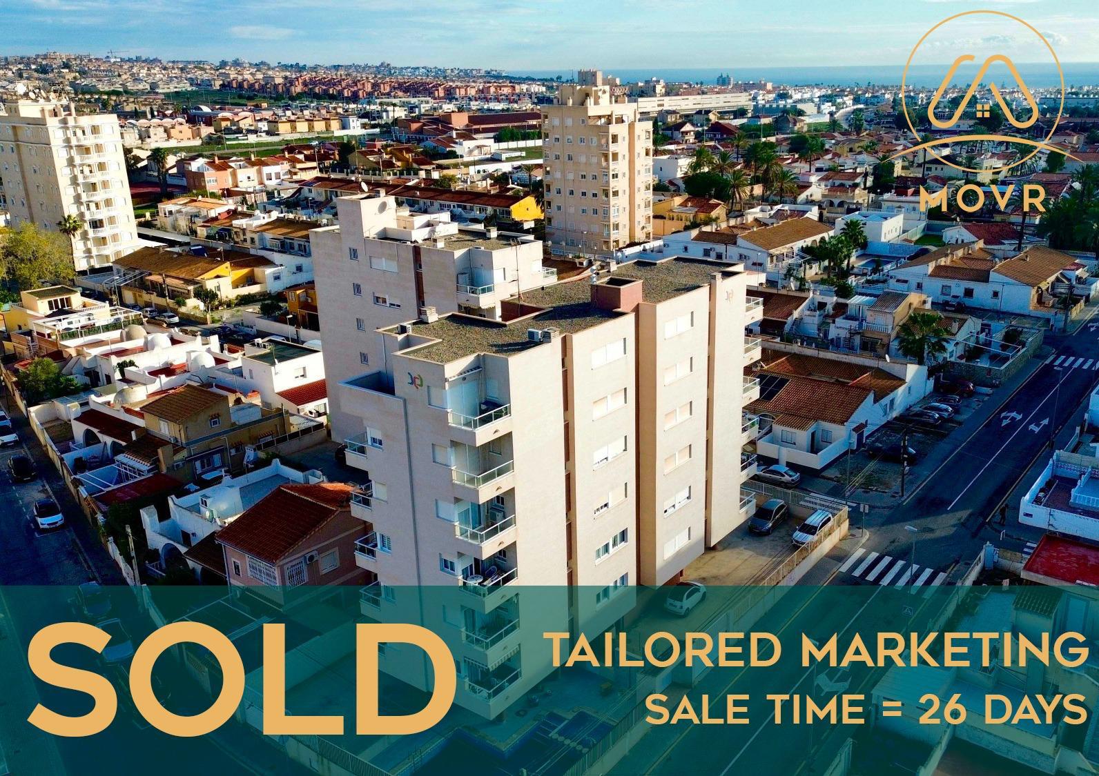 Apartment block near the coast previously sold by MOVR in Torrevieja