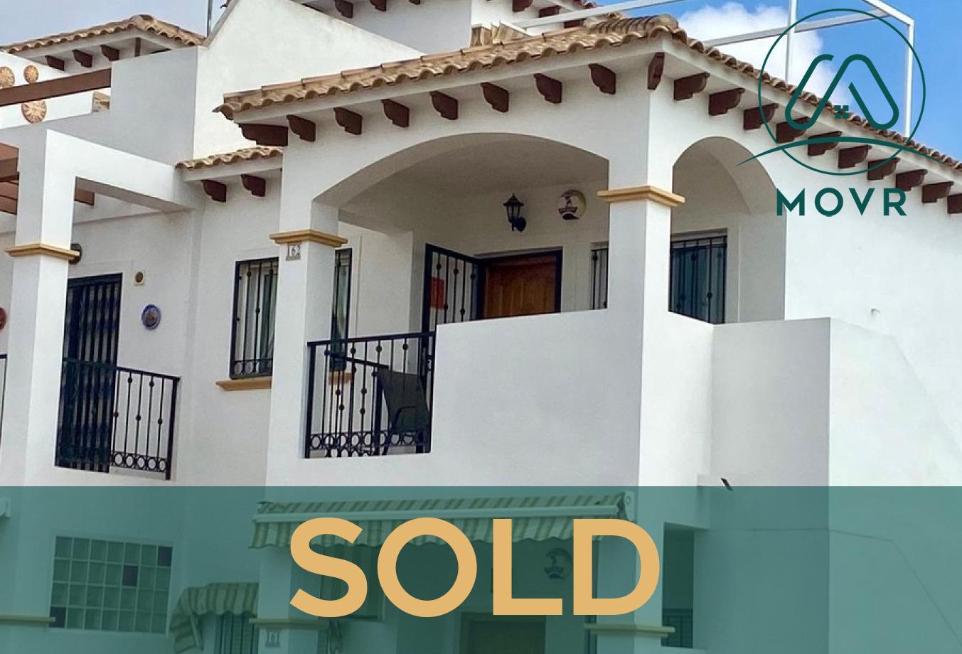 Quad villa with covered porch previously sold by MOVR in Torrevieja